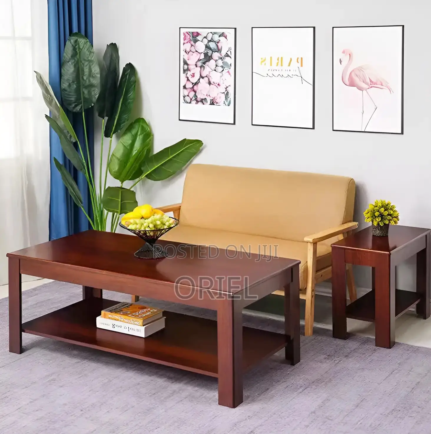 Coffee Tables:- Wooden Executive Office Coffee Table for Reception