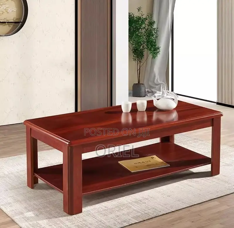 Coffee Tables:- Wooden Executive Office Coffee Table for Reception