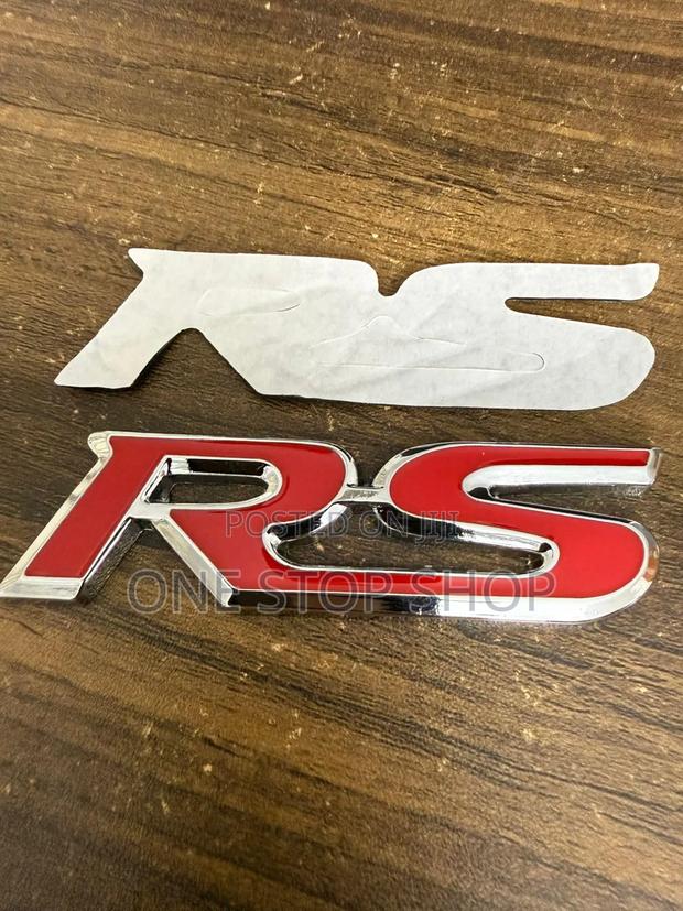 Universal Rs Car Modification Car Body Logo