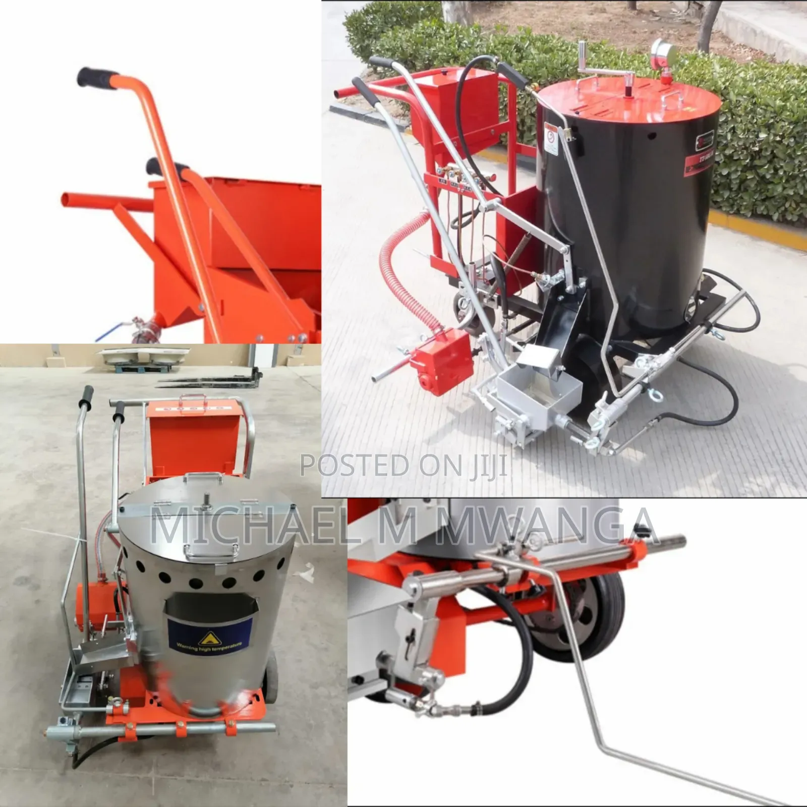 Operator Friendly Thermoplastic Road Marking Machine
