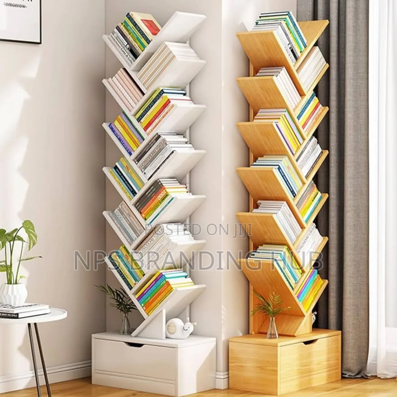 Tree Bookshelf Organiser 158*34*20cm Jes