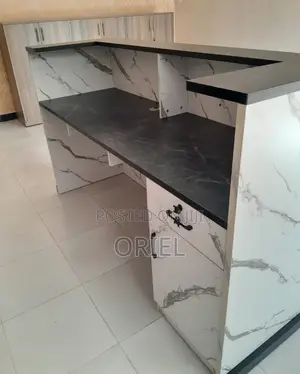 Reception Tables:- Modern Reception Counter Table 1.8m