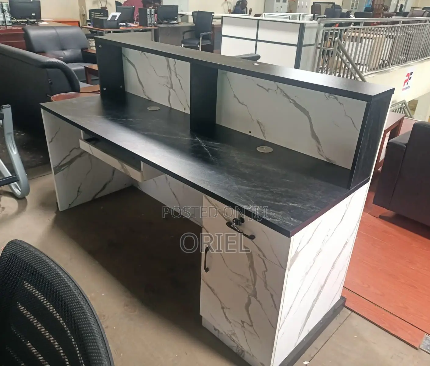 Reception Tables:- Modern Reception Counter Table 1.8m