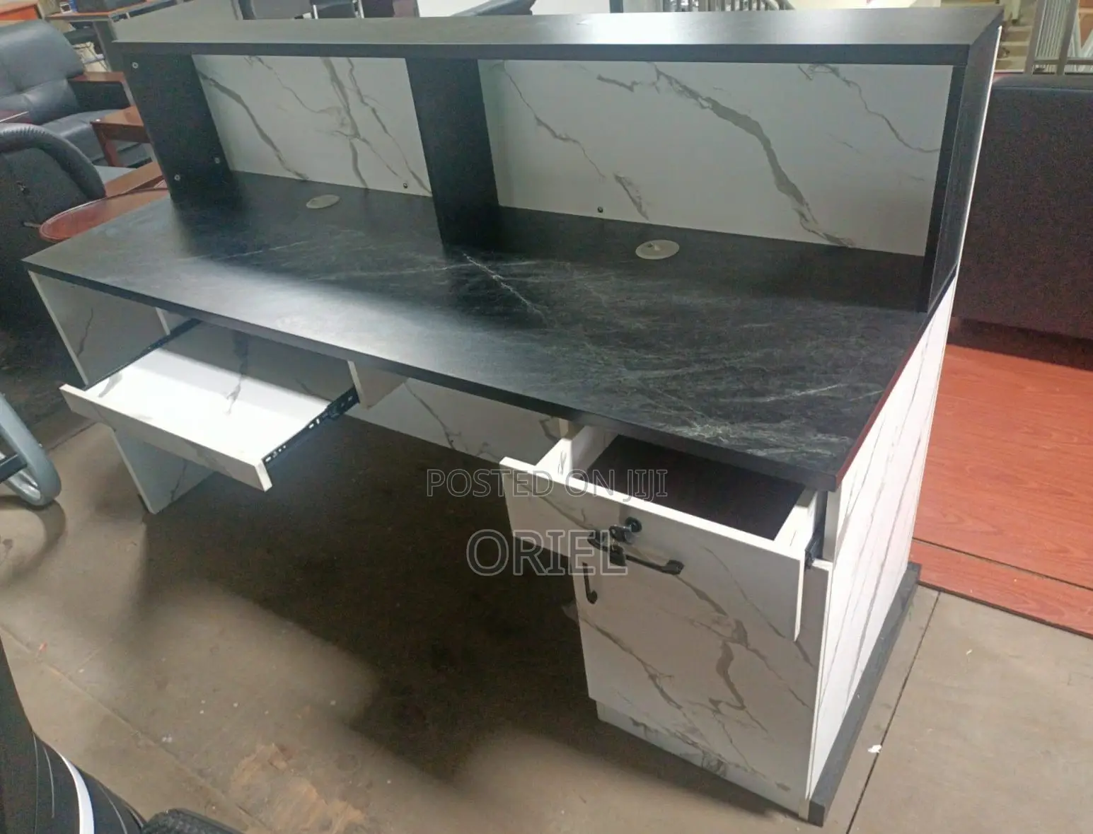 Reception Tables:- Modern Reception Counter Table 1.8m