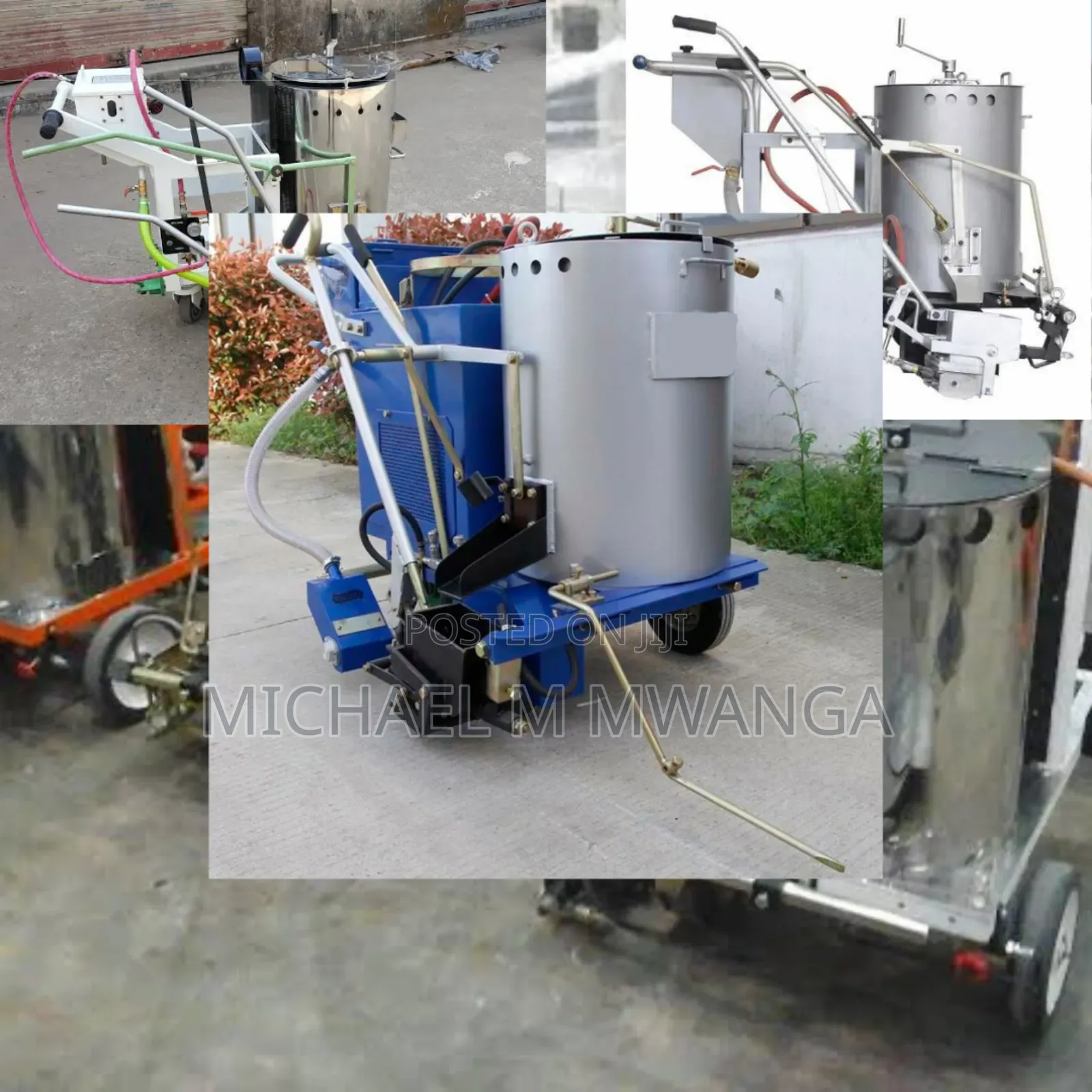 Fuel Efficient Thermoplastic Road Marking Machine
