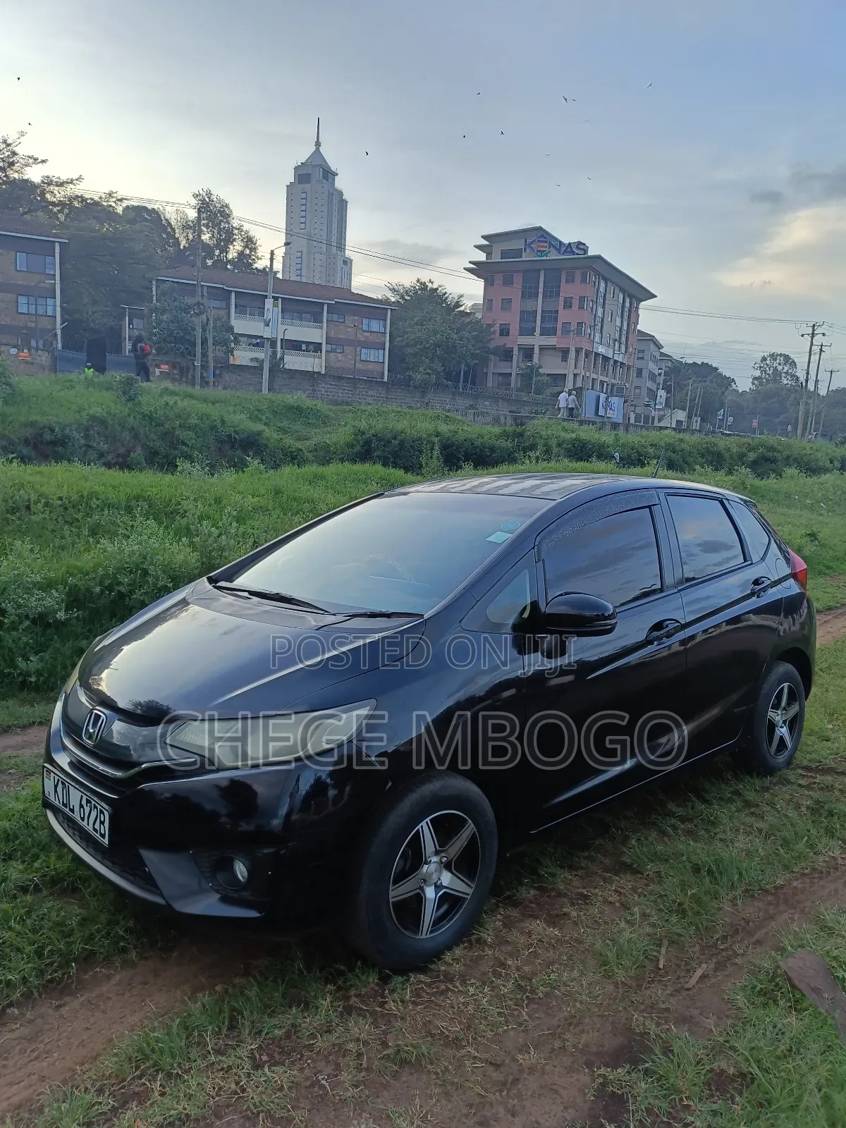 Honda Fit 2015 Black
