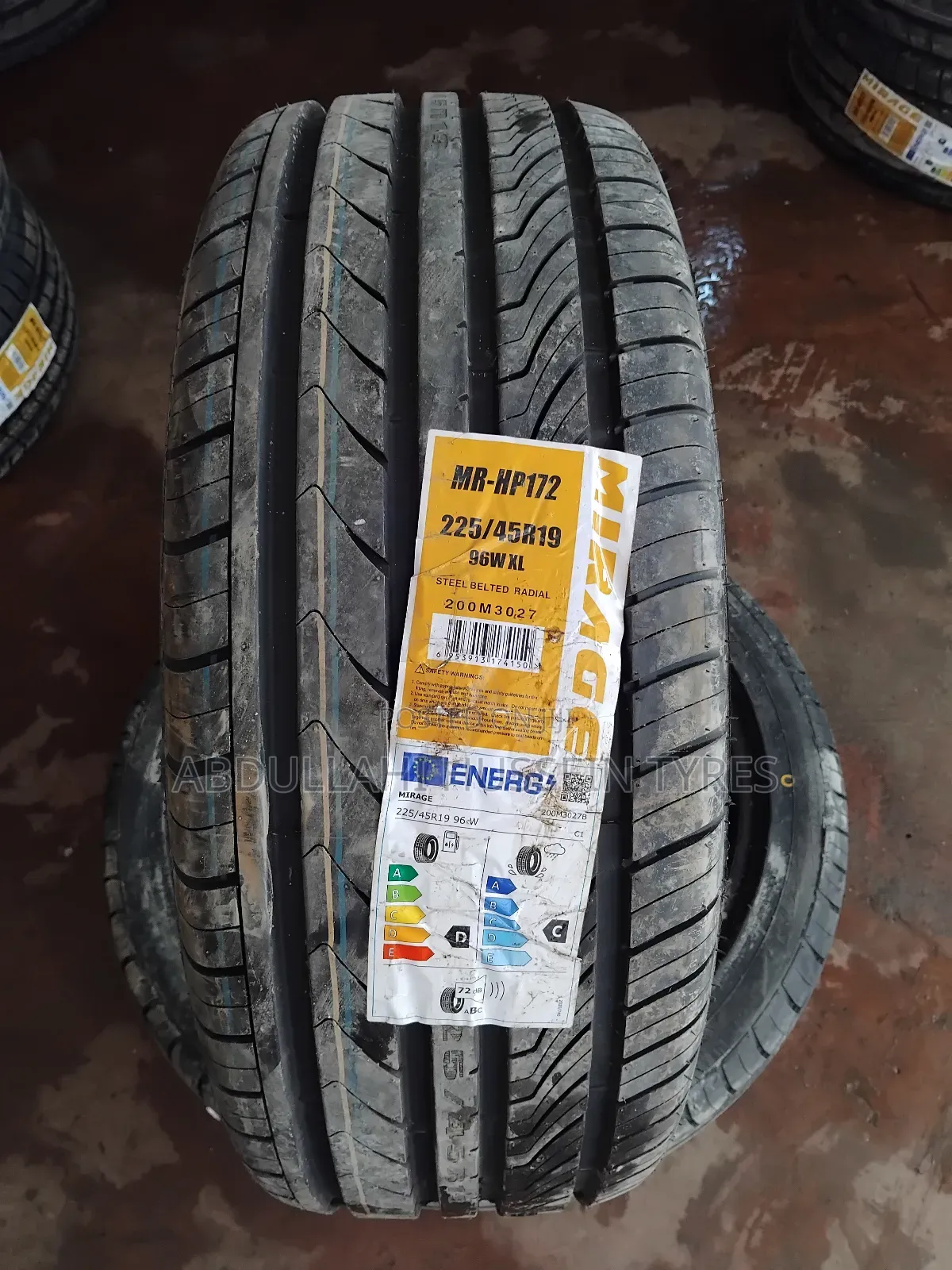 225/45 R19 Mirage Mr Hp172