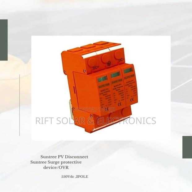 New 1000v Dc Solar Disconnect Surge Protective Device