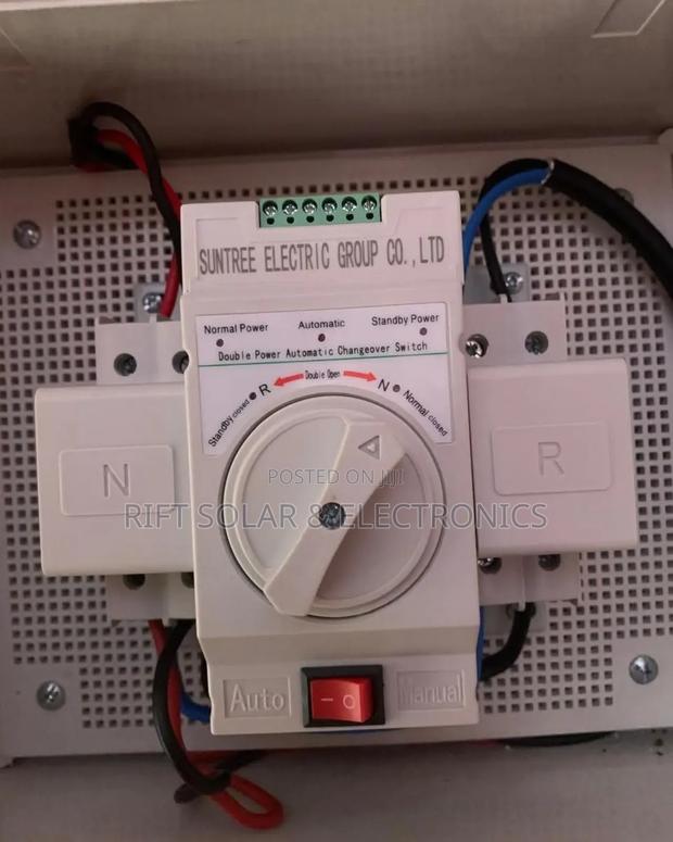 New Arrival Double Power Automatic Changeover Switch 63a