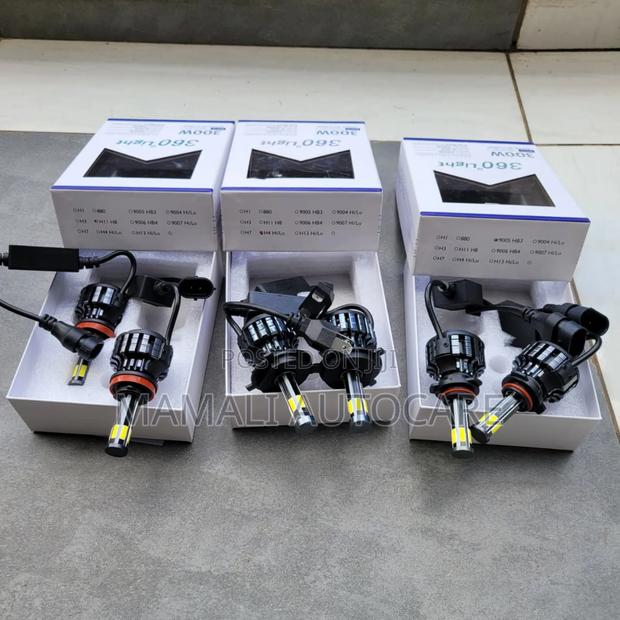 Car Led Bulbs 300w 360° H4 ,H11, 9005 - thumbnail 2