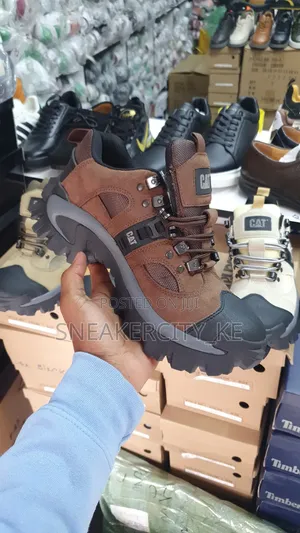 Caterpillar Buckle Hiking Boots
