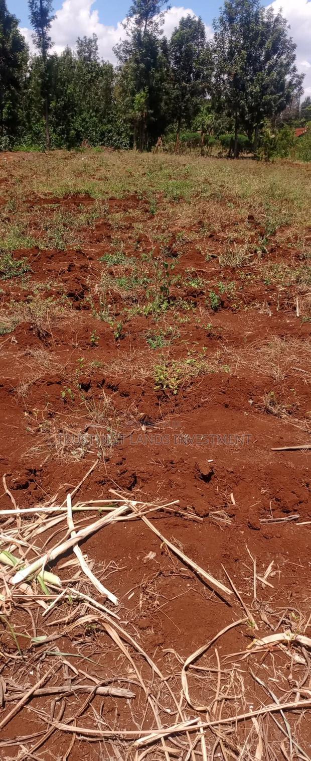 1/4 Plot for Sale Along Embu Nairobi Highway 900m Away