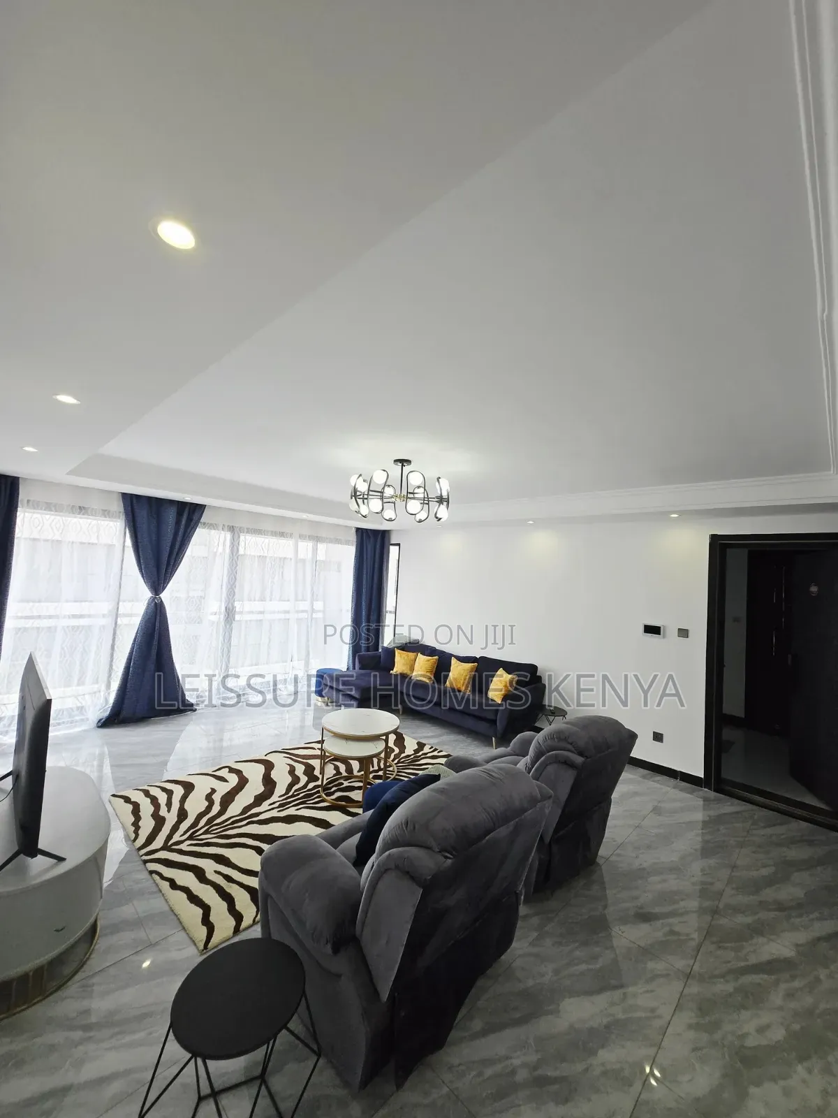 Furnished 3bdrm Apartment in Kileleshwa for rent