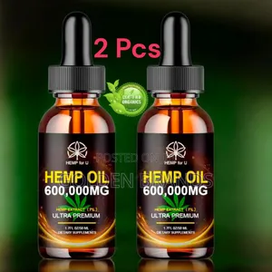 Premium Hemp Oil 600,000mg–Ultra Strength (2 Pcs) 1 Day Offer