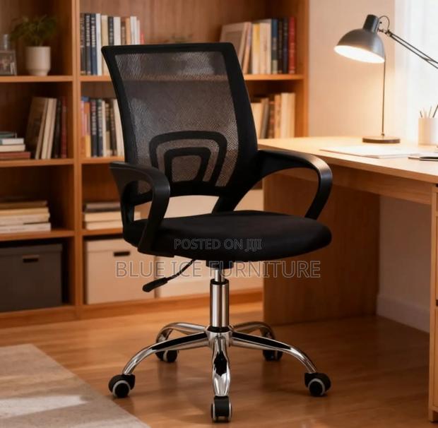 Secretarial Swivel Office Chair