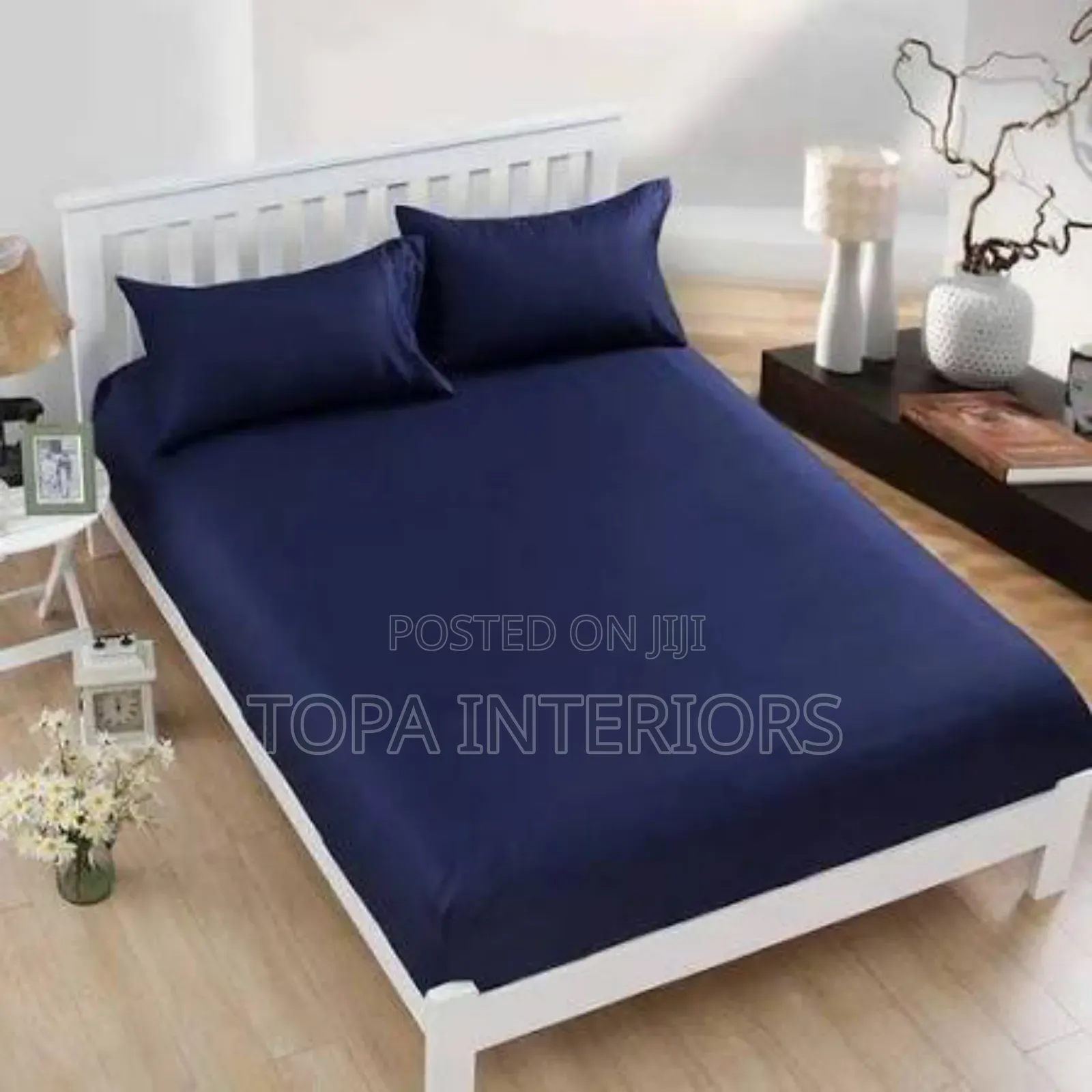 Dark Blue Mackintosh Full Pocket Waterproof Mattress Covers