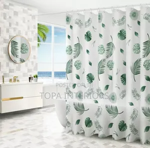 Floral Waterproof Bathroom Shower Curtains