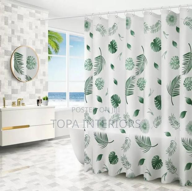 Floral Waterproof Bathroom Shower Curtains