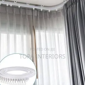 Bendable Aluminium Drapery Curtain Rail Track