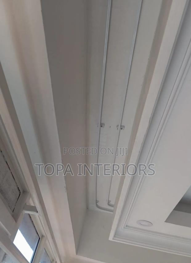 Curved Ceiling Mounted Aluminium Bendable Curtain Rail Track