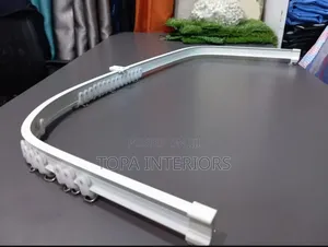 Curved Aluminium Bendable Curtain Rail Track for Hospital Partition