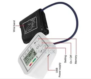 Digital Arm Wrap Pulse Blood Pressure Monitor - Zy