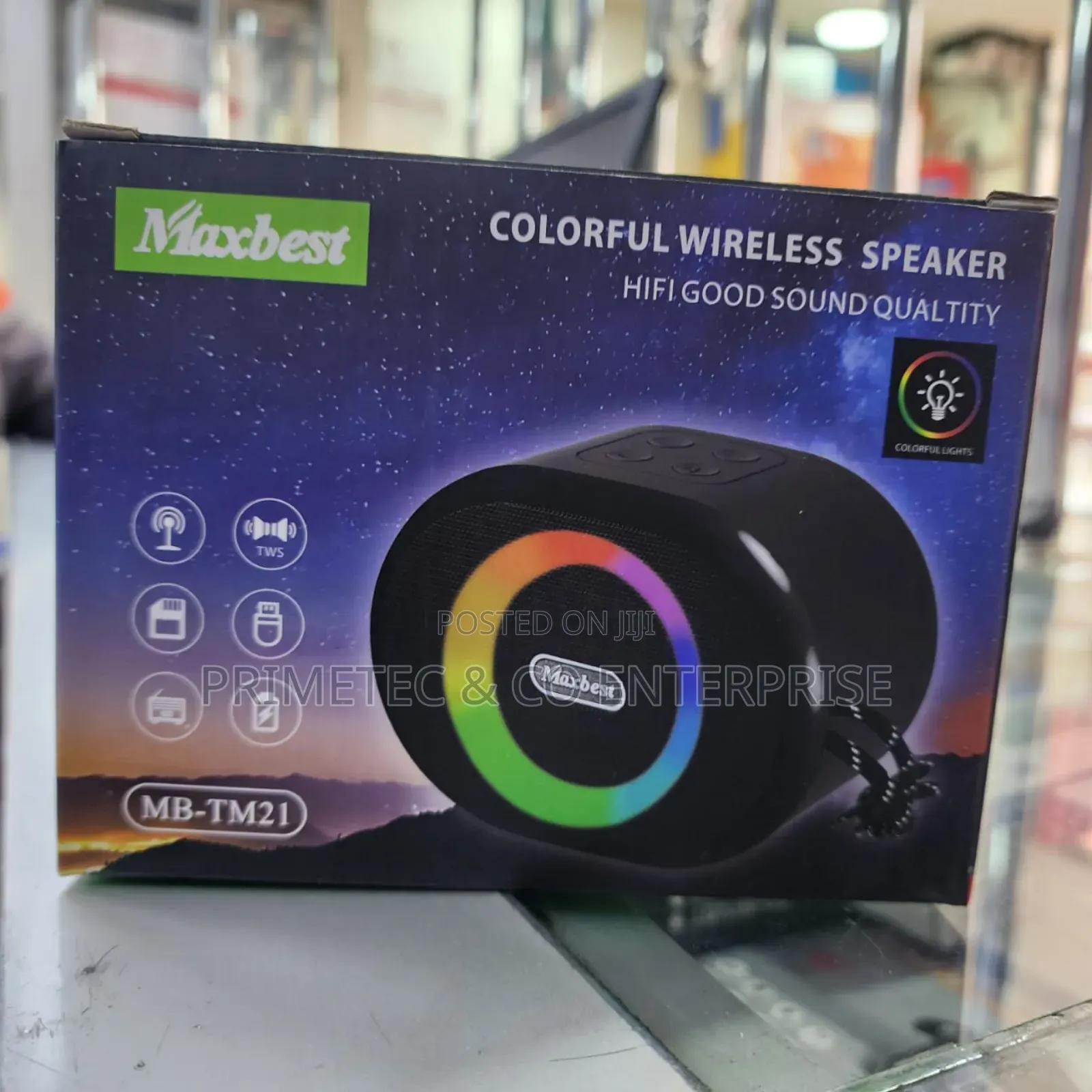 Tm21 Colorful Wireless Speaker Mm