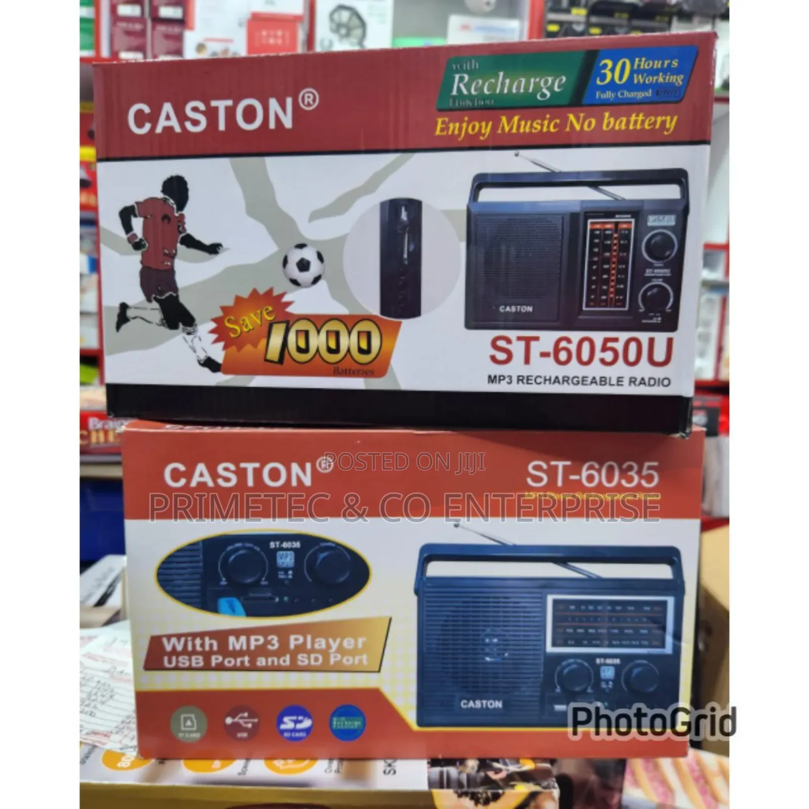 Rechargeable Fm/Usb Radio St6050u /St 6035
