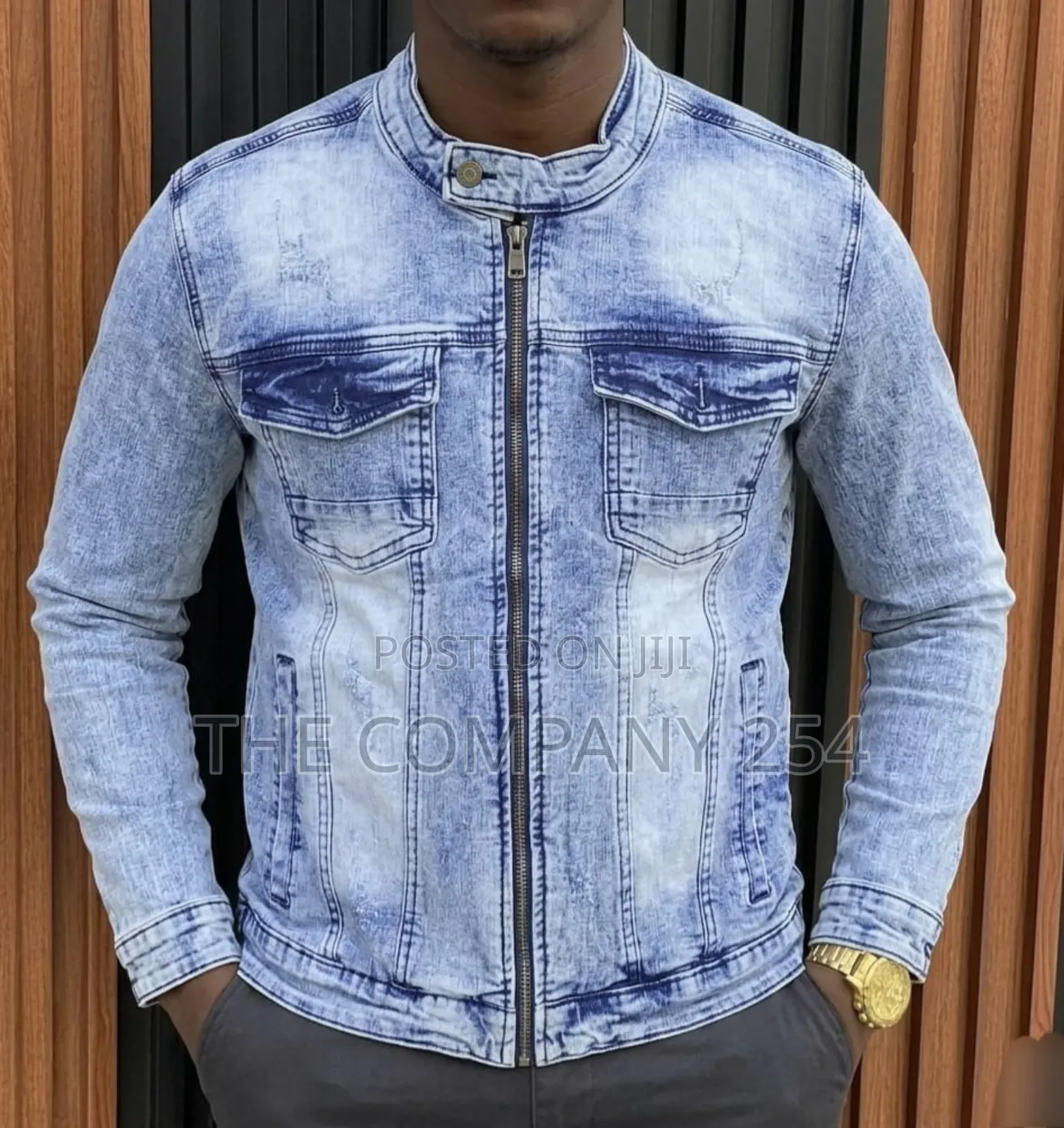 Quality Casual Designer Designer Denim Jeans Rugged Casual Jacket