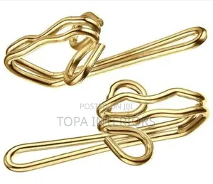 100 Pieces Metal Hooks Also Known as Curtain Hooks