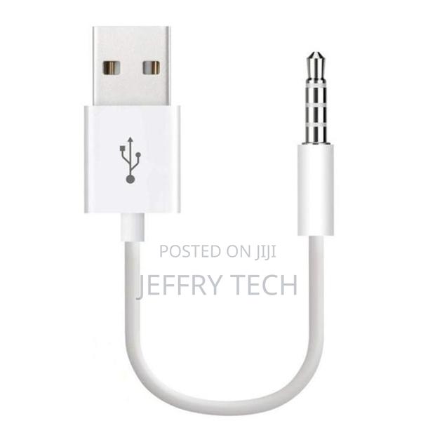 Usb to 3.5mm Jack Data Sync Charge Cable for iPod Shuffle 1st /2nd / - thumbnail 2