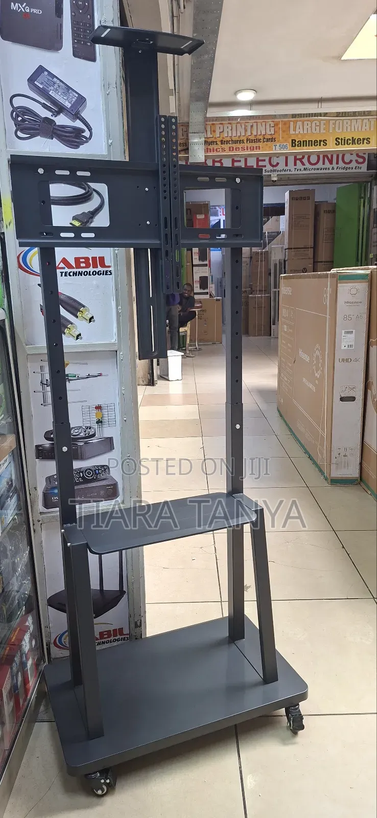 Movable Standard Tv Trolley Movable Stand 32" to 85"