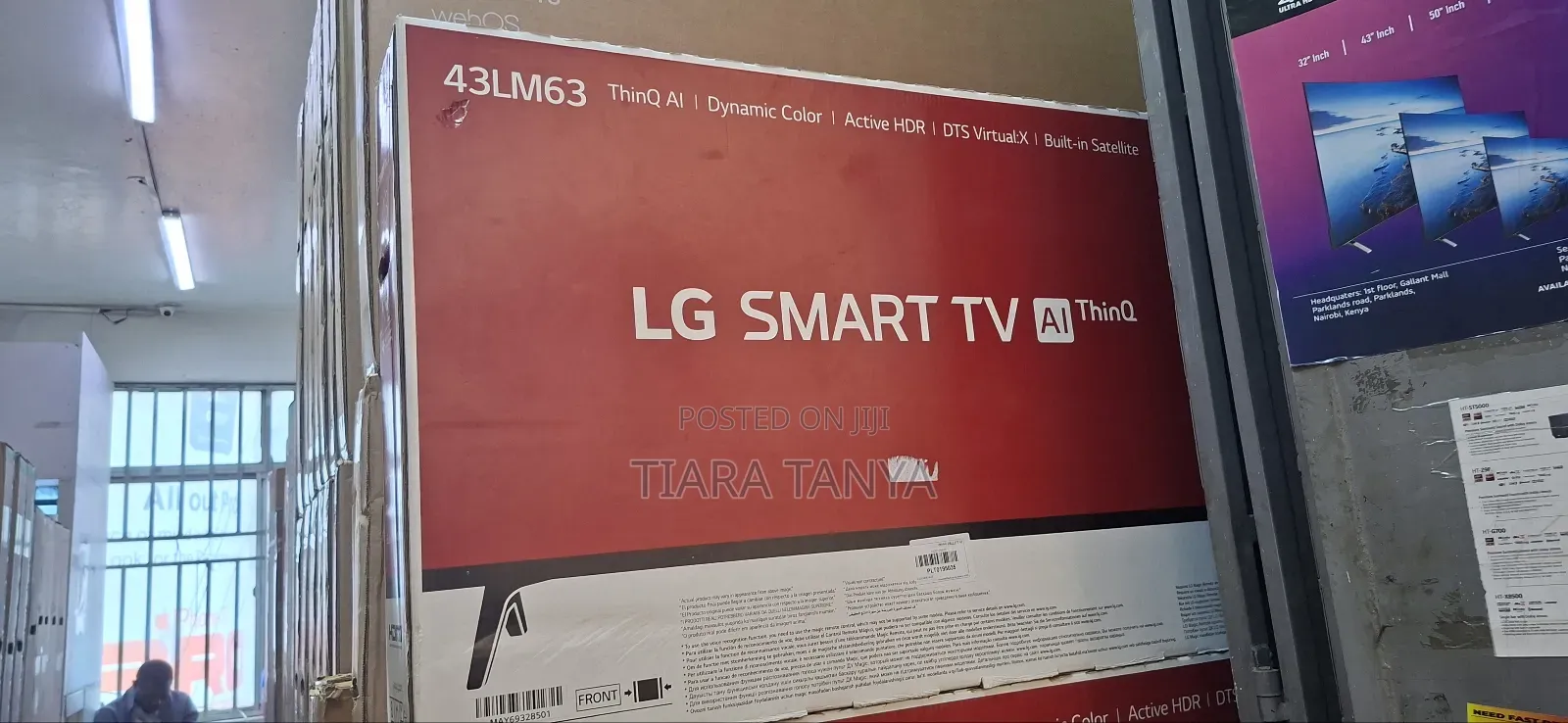 Lg 43′′ 43lm6370 Smart Led FHD Webos Tv