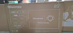 Hisense 85 Inch Smart Uhd Frameless Tv, Vidaa