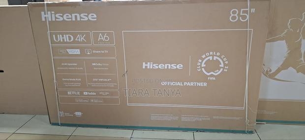 Hisense 85 Inch Smart Uhd Frameless Tv, Vidaa - thumbnail 2