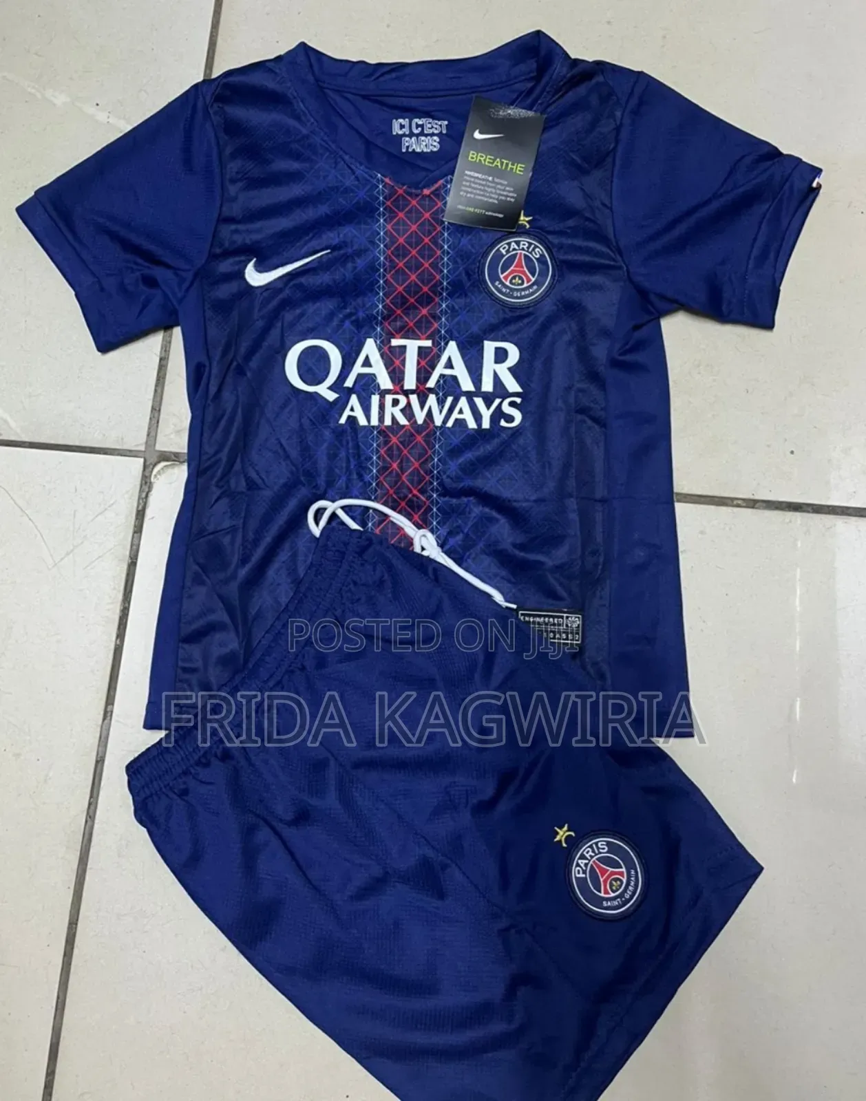 PSG Kids Football Jersey
