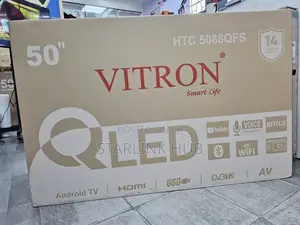 Vitron 50 Inch Qled HTC-5088qfs Best Smart Anroid Tv