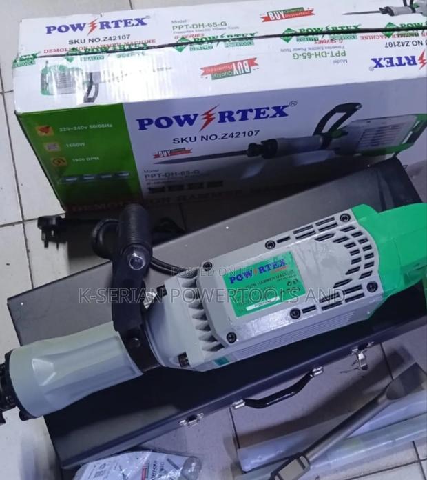 Powrtex 1600w Demolition Hammer/1600w Powerful Jack Hammer