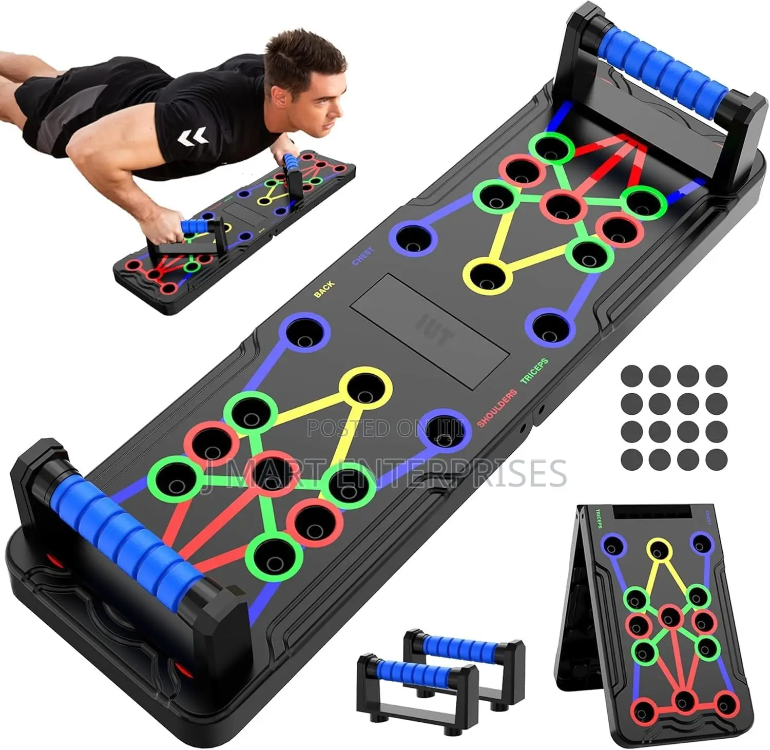 Solid Push Up Board 14 in 1 Home Workout Equipment