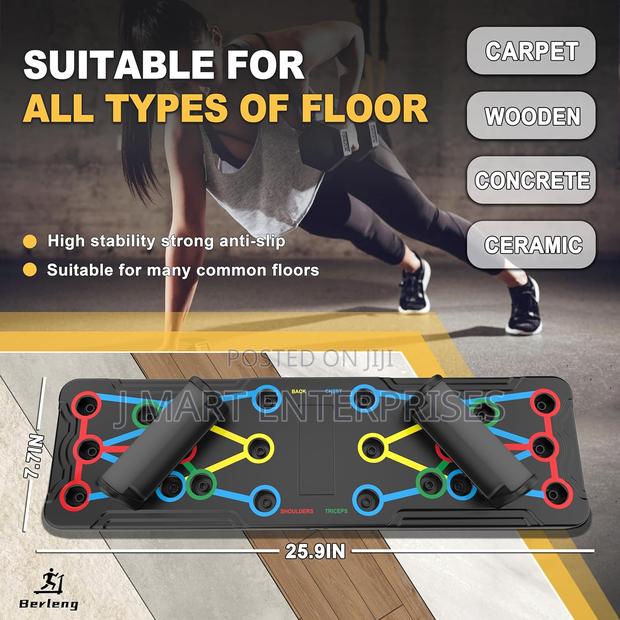 Solid Push Up Board 14 in 1 Home Workout Equipment - thumbnail 3