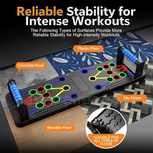 Solid Push Up Board 14 in 1 Home Workout Equipment