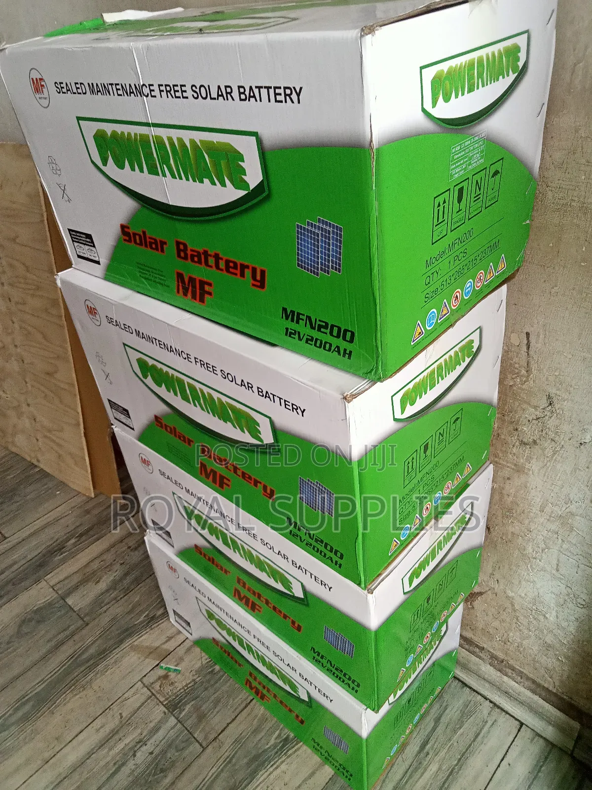 Powermate 200ah Solar Battery Maintenance Free