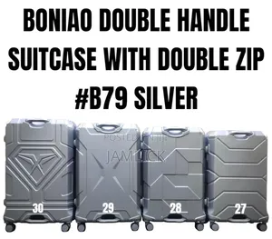 3pcs Double Handle Fiber Suitcase Set