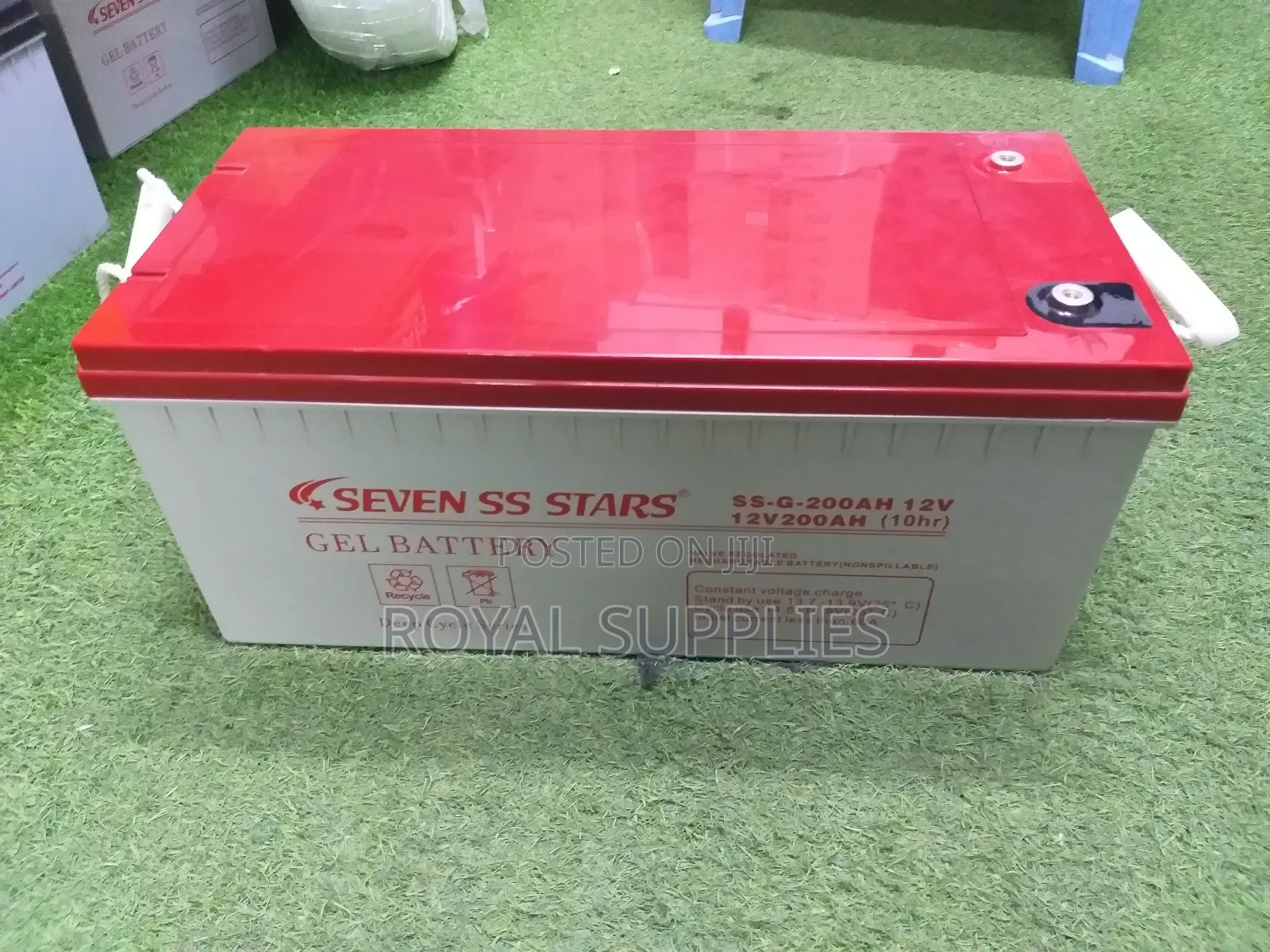 Seven Stars 200ah Gel Solar Battery