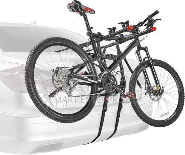 Sports Deluxe Trunk Mount 3-Bike Carrier Black