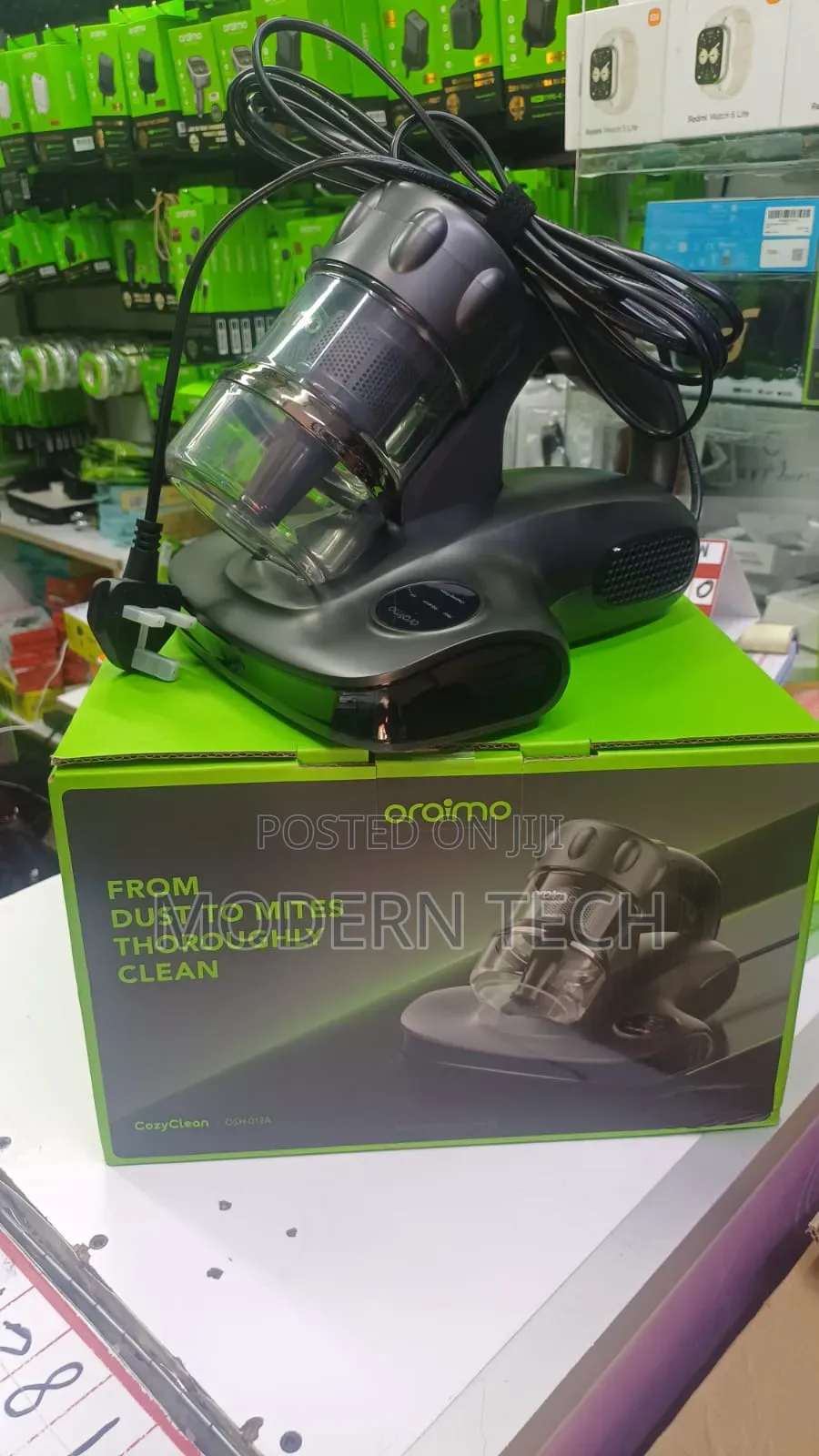 Oraimo Cozyclean Mattress Vacuum (12kpa, Mite Sensor)