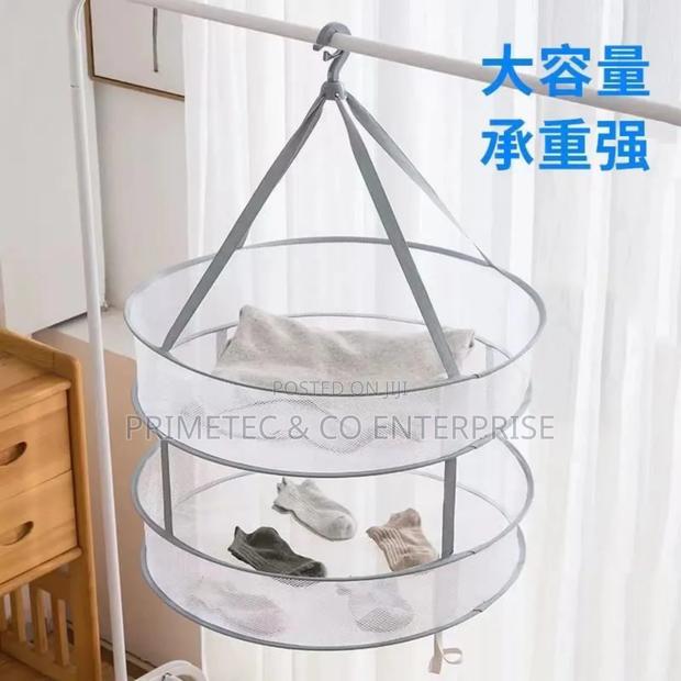 Clothes Drying Basket Hanging Net Pocket Thickened Anti-Deformation