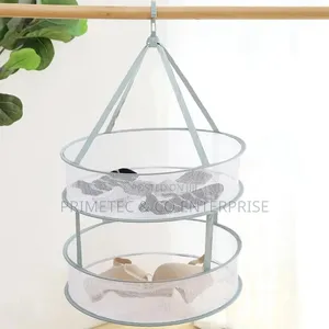 Clothes Drying Basket Hanging Net Pocket Thickened Anti-Deformation