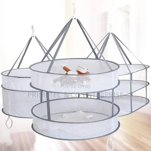 Clothes Drying Basket Hanging Net Pocket Thickened Anti-Deformation