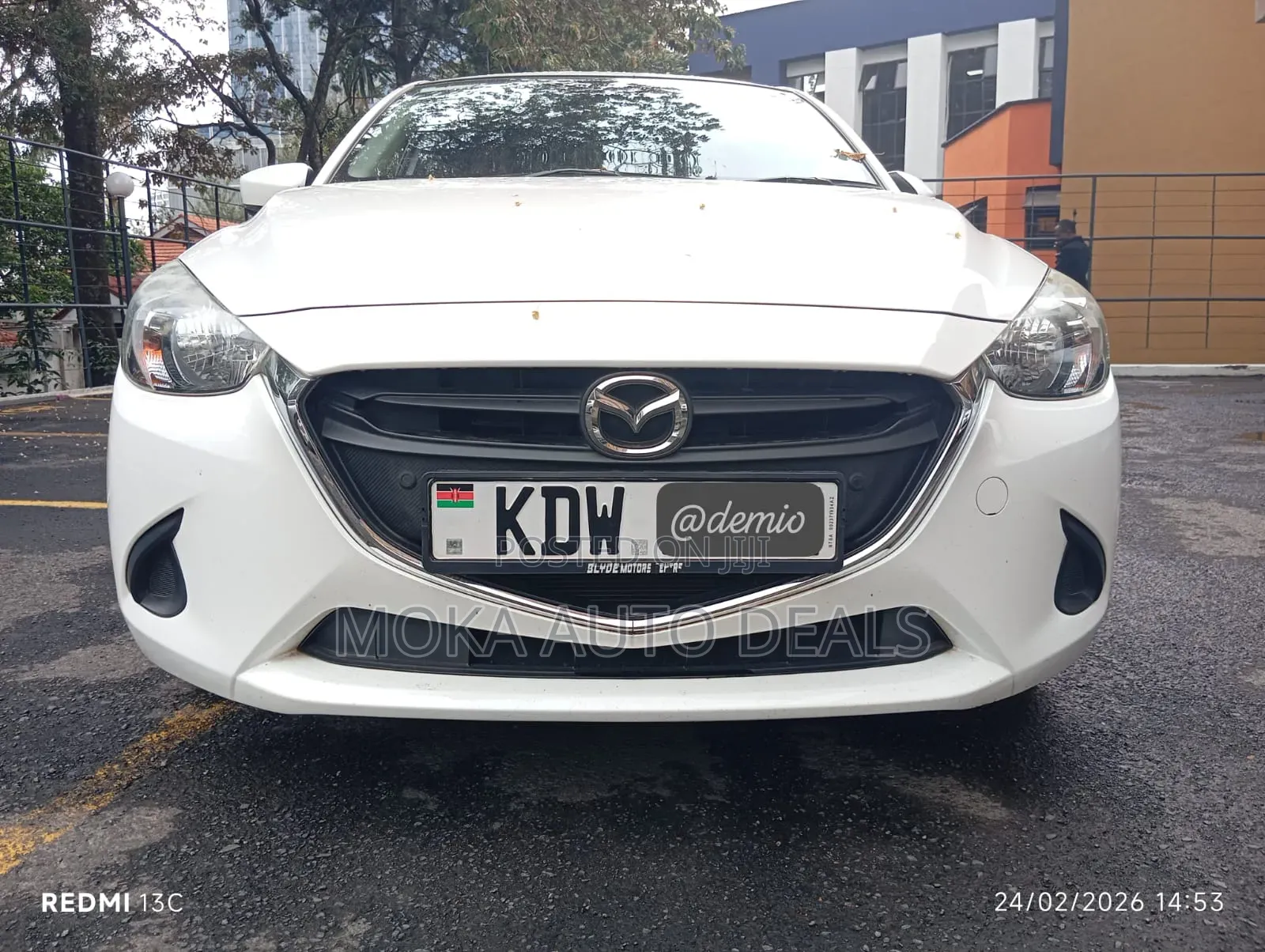 Mazda Demio 2019 White